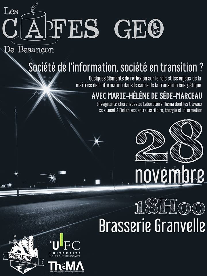 Café Geo 28 novembre