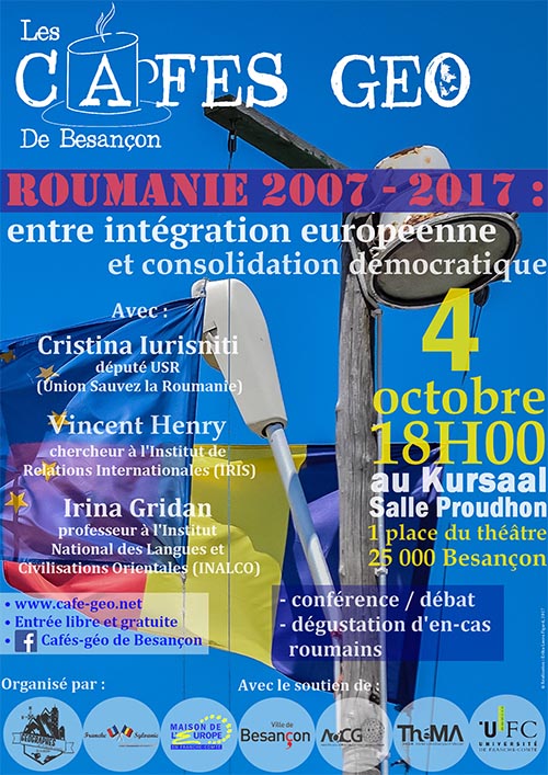 Affiche Café Géo 4 octobre 2017