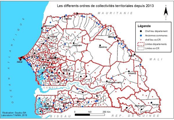 Ba découpage sénégal